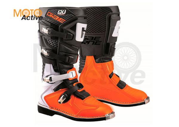 Детские мотоботы Gaerne GXJ (черно-оранжевые) Детские мотоботы Gaerne GXJ (черно-оранжевые)